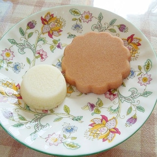 【離乳食＆幼児食】レンジDe簡単☆米粉蒸しケーキ